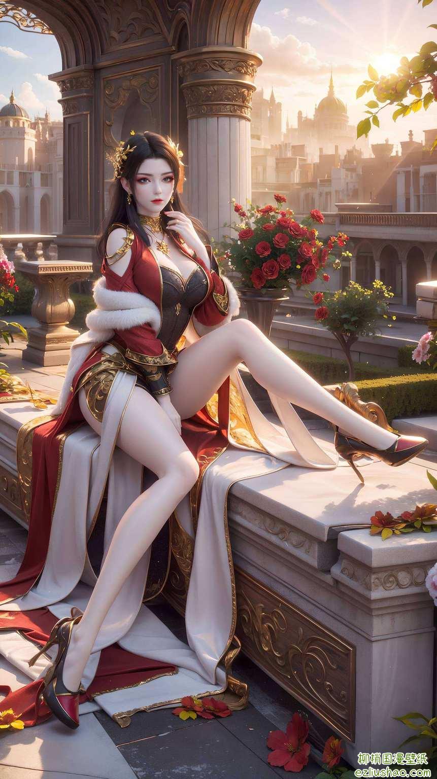她的眼神不仅能够石化敌人还能让你的手机瞬间古香古色