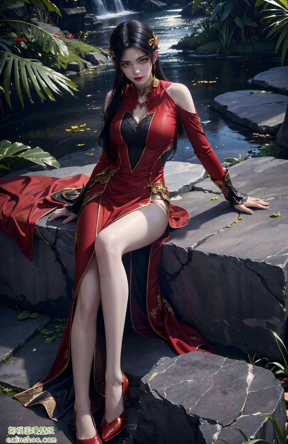 一个比一个惊艳绝对是你的手机壁纸界的“美杜莎秀”！快来收了这波美杜莎壁纸、彩鳞壁纸