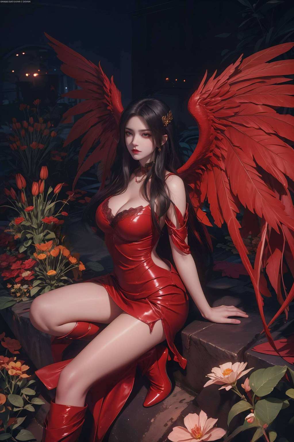 这位冷艳的蛇女大人毒液都能变成壁纸界的“美汁源”！接下来