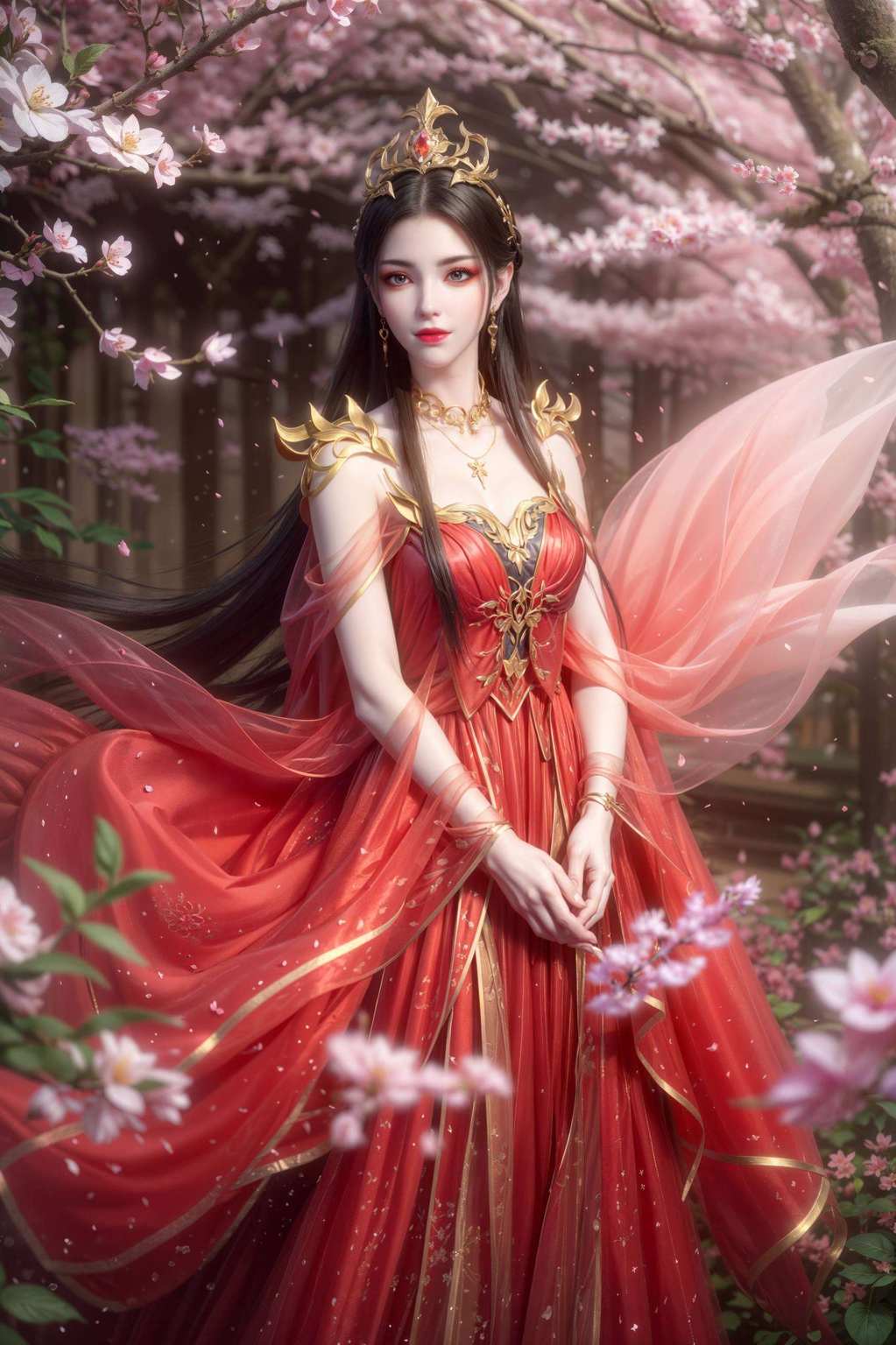 蛇女婉转吞天蟒影舞动
