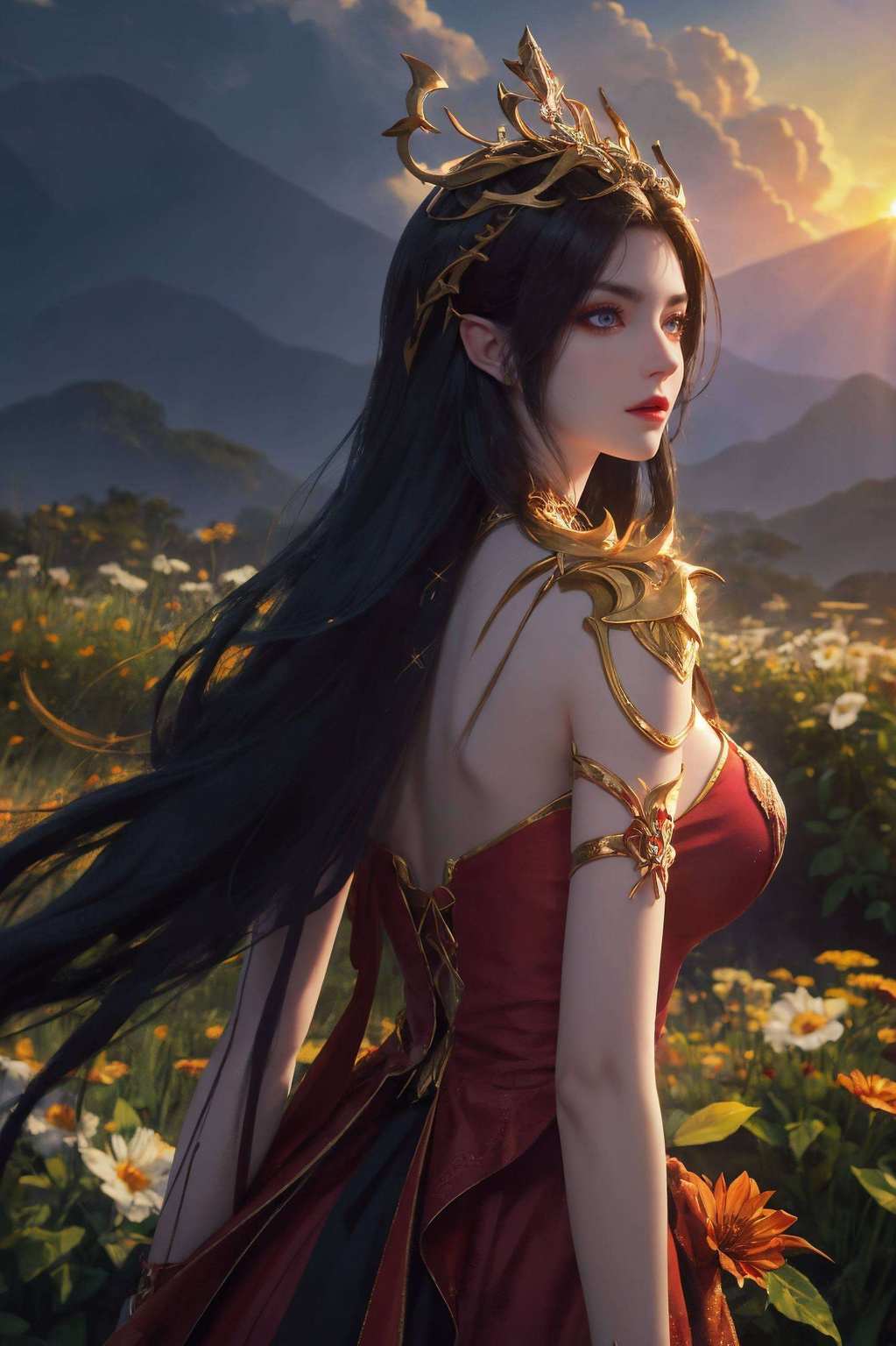 不仅美得让人窒息国漫女神的风采