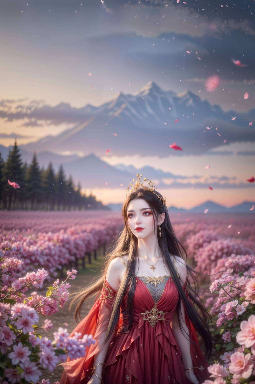 她们在这绚烂的壁纸世界里