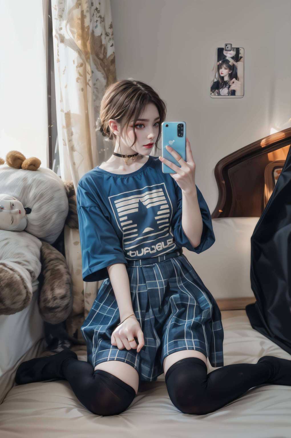 色彩斑斓彩鳞般华丽的皮肤