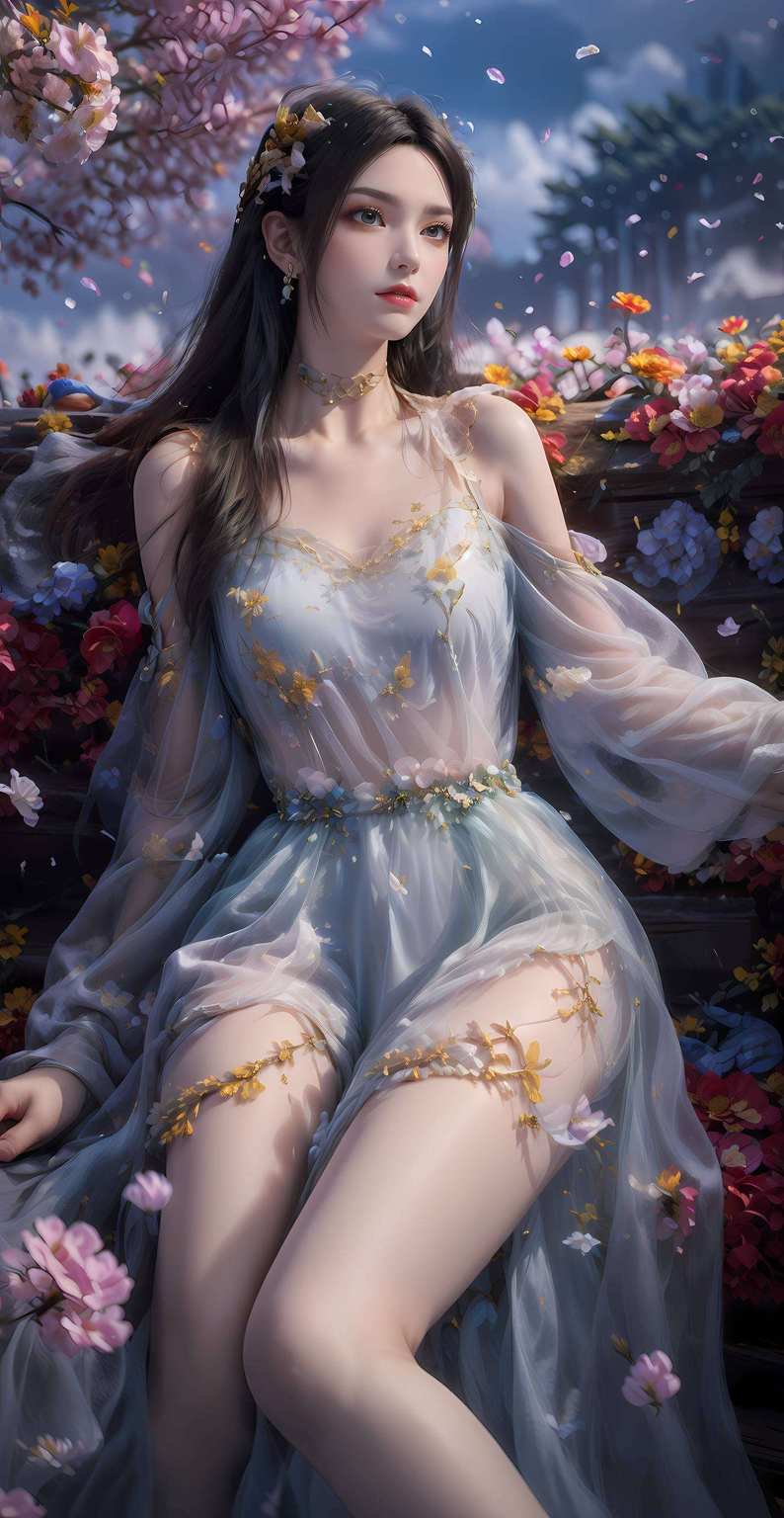 还有呢再配上那些绚丽夺目的彩鳞壁纸