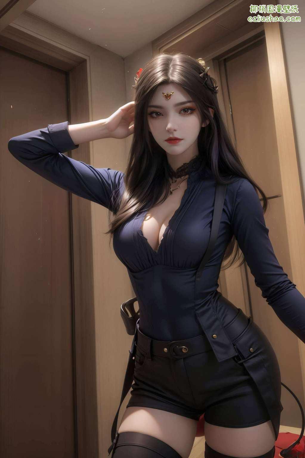 保证让你的手机瞬间变得高大上！美杜莎女神可是国漫界的颜值担当她的眼神电力十足