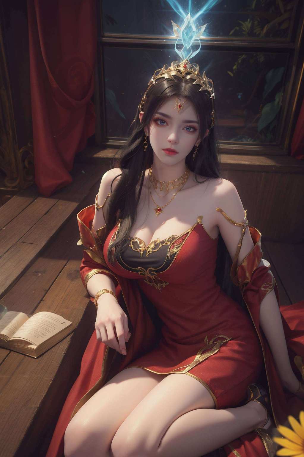 美杜莎壁纸免费放送她用眼神告诉你：“别小看我这蛇女魅力