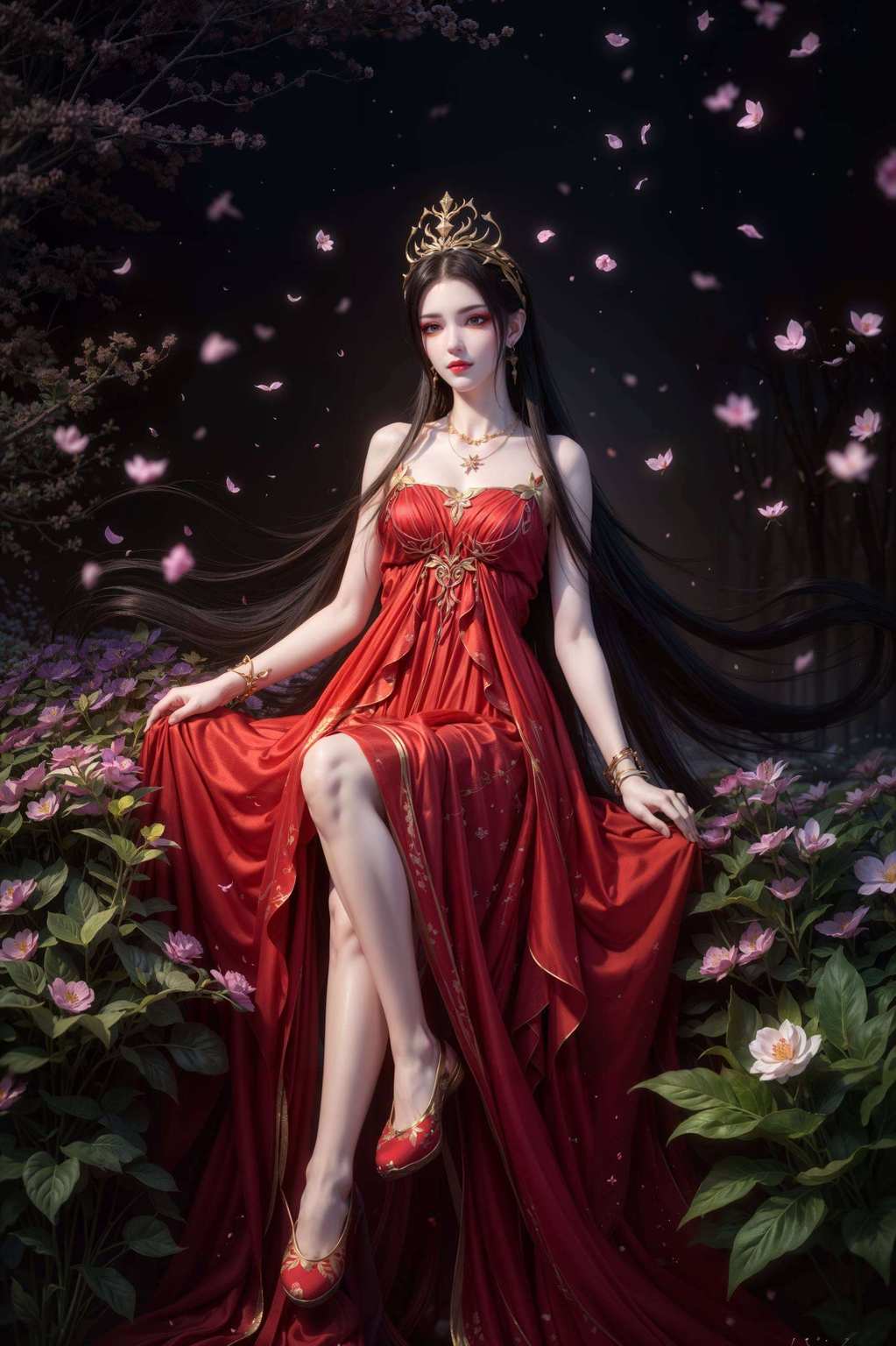 她的美图壁纸在这绚烂的国漫世界里