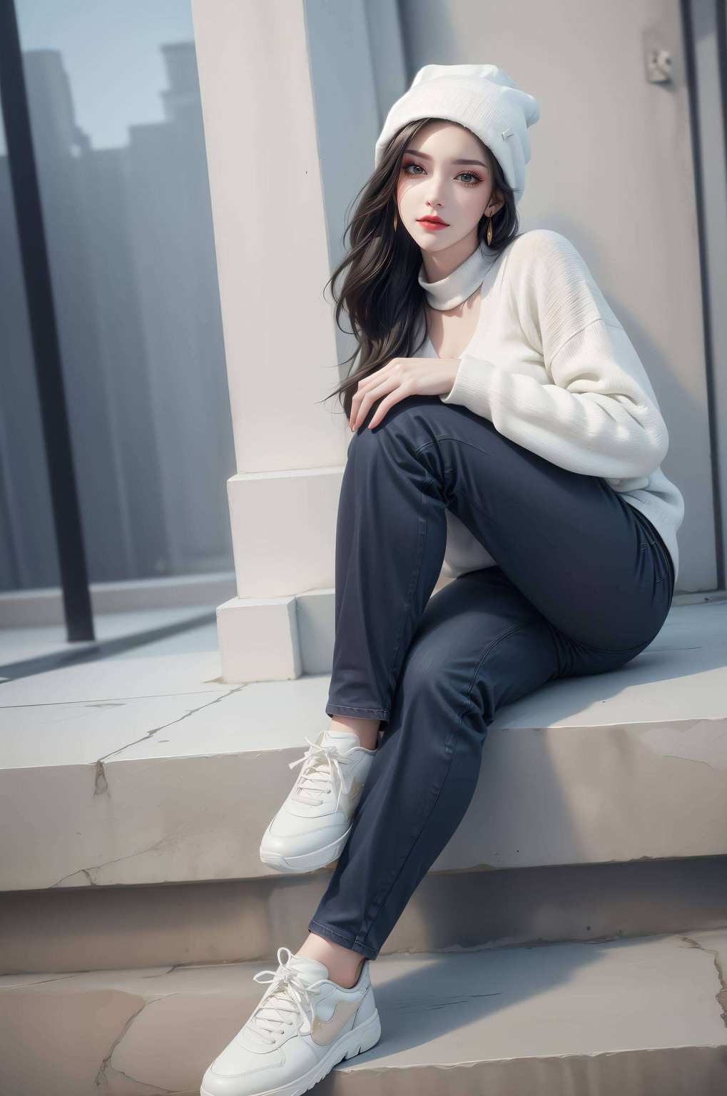 犹如仙境中的玄幻仙子古香古色的蛇女壁纸
