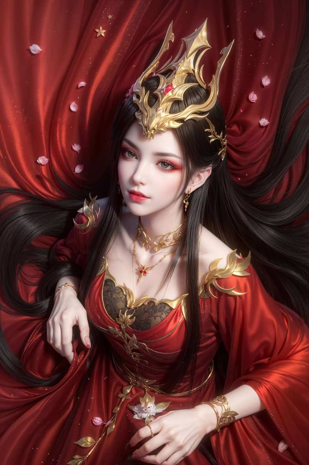 她不仅是神秘的美杜莎女王眼神犀利如蛇