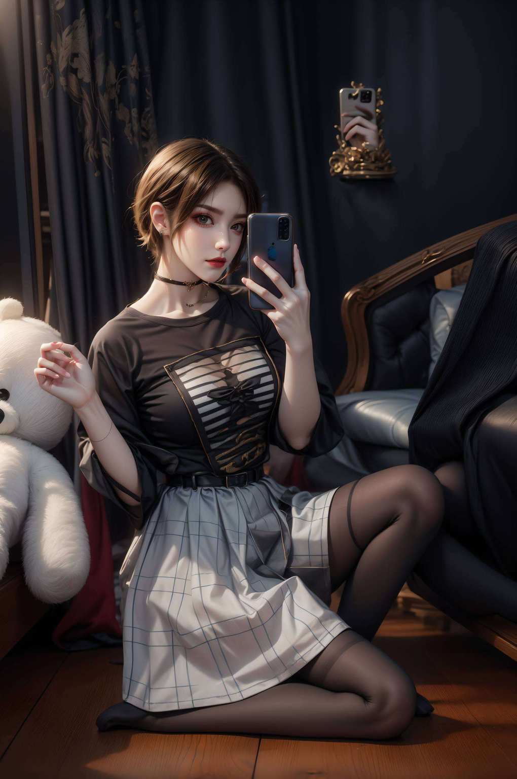 成为国漫壁纸中的绝世佳人绚丽的美杜莎
