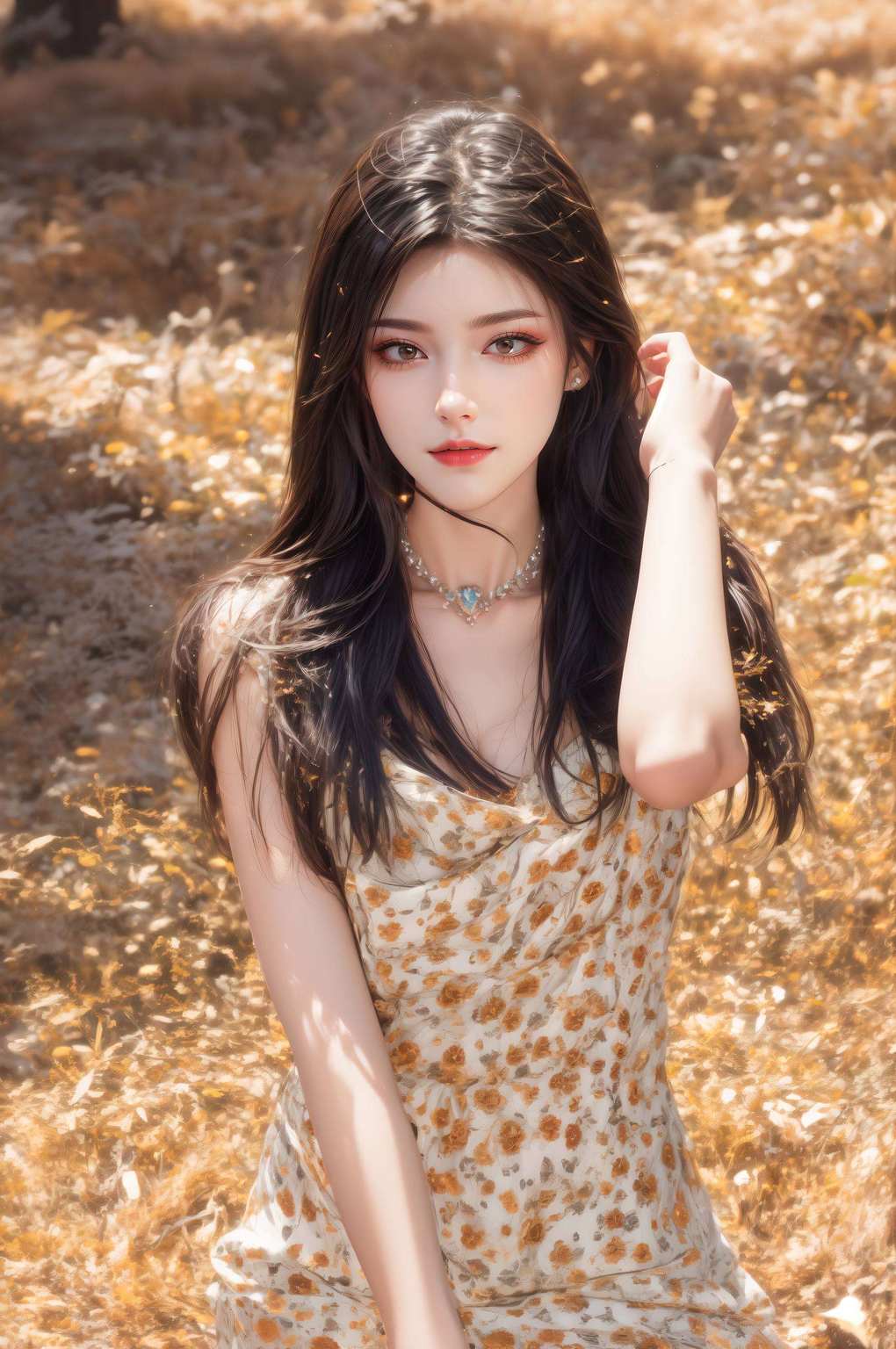 彩鳞闪耀那位眼神凌厉、身姿曼妙的蛇女
