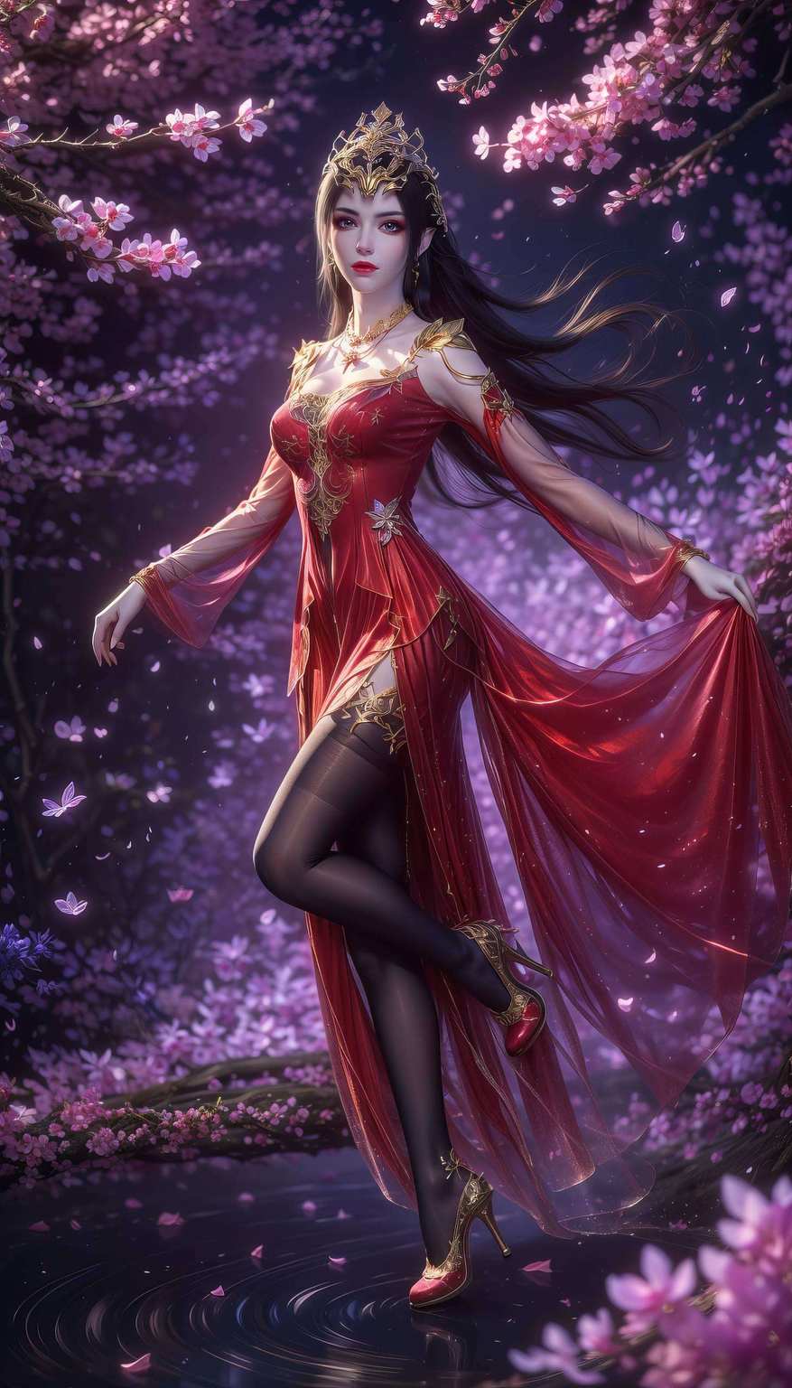 是玄幻世界中的绝对美女成为了无数粉丝心中的国漫女神