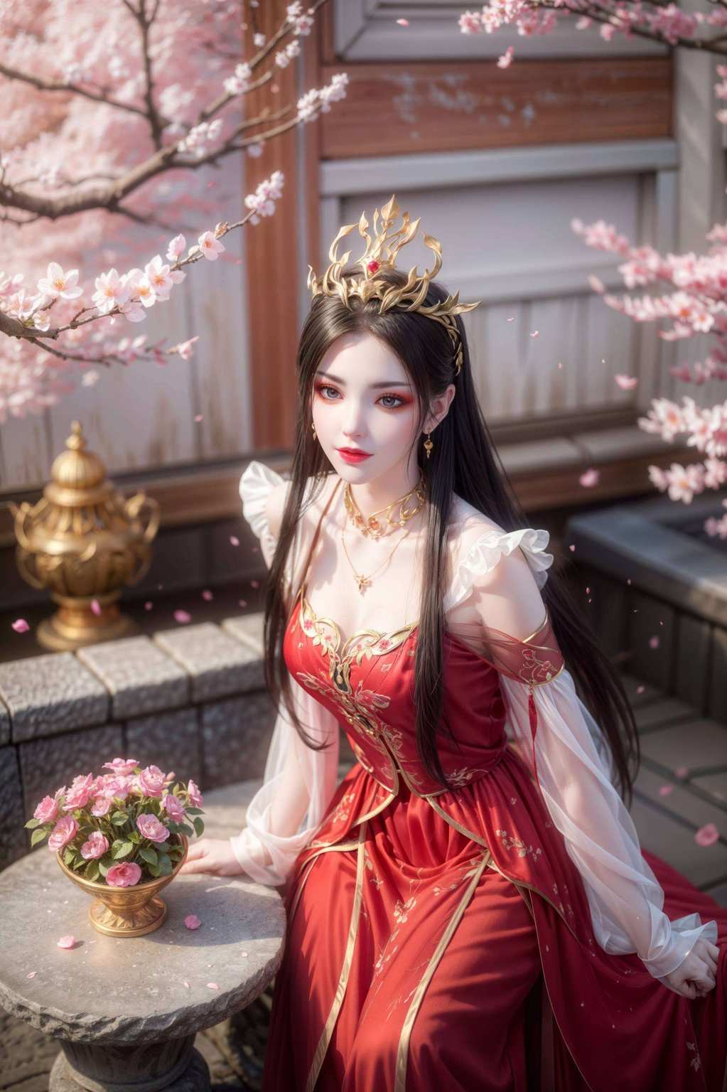 吞天蟒也来做伴娘啦七彩尾巴摇得像个小扇子