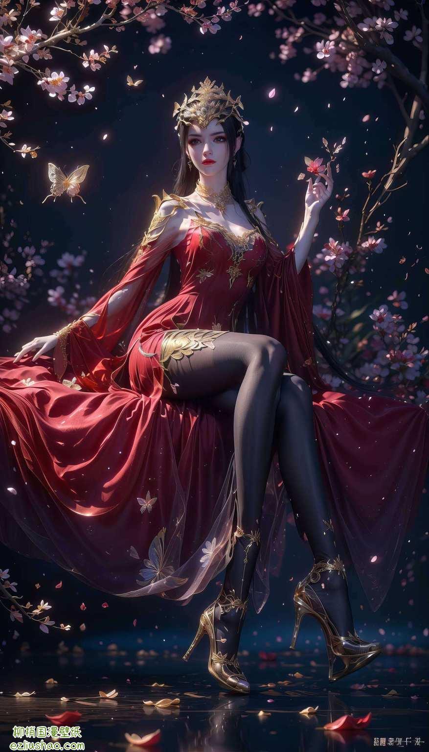 观其曼妙身姿彩鳞化身