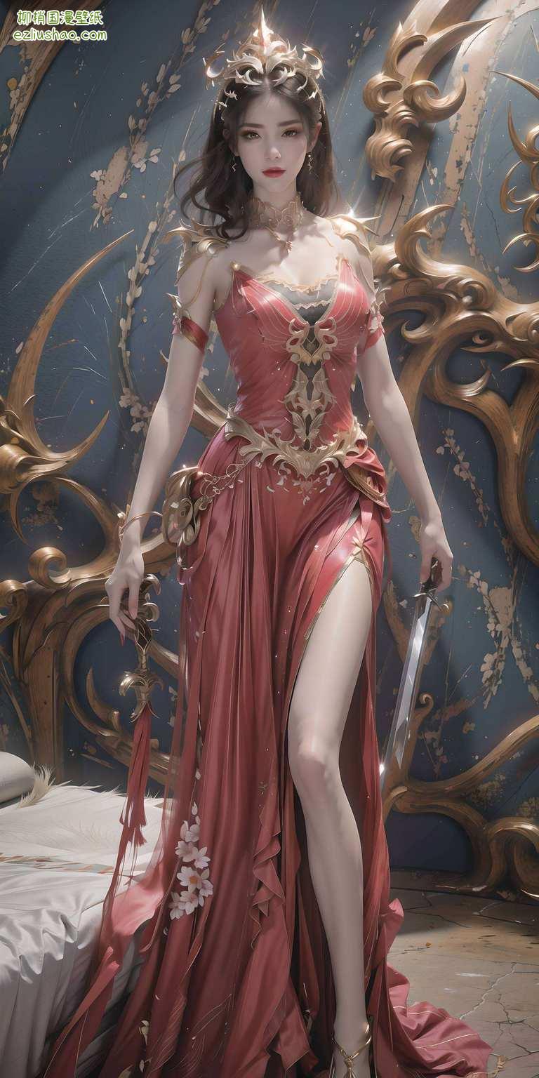 国漫女神的魅力英勇无畏