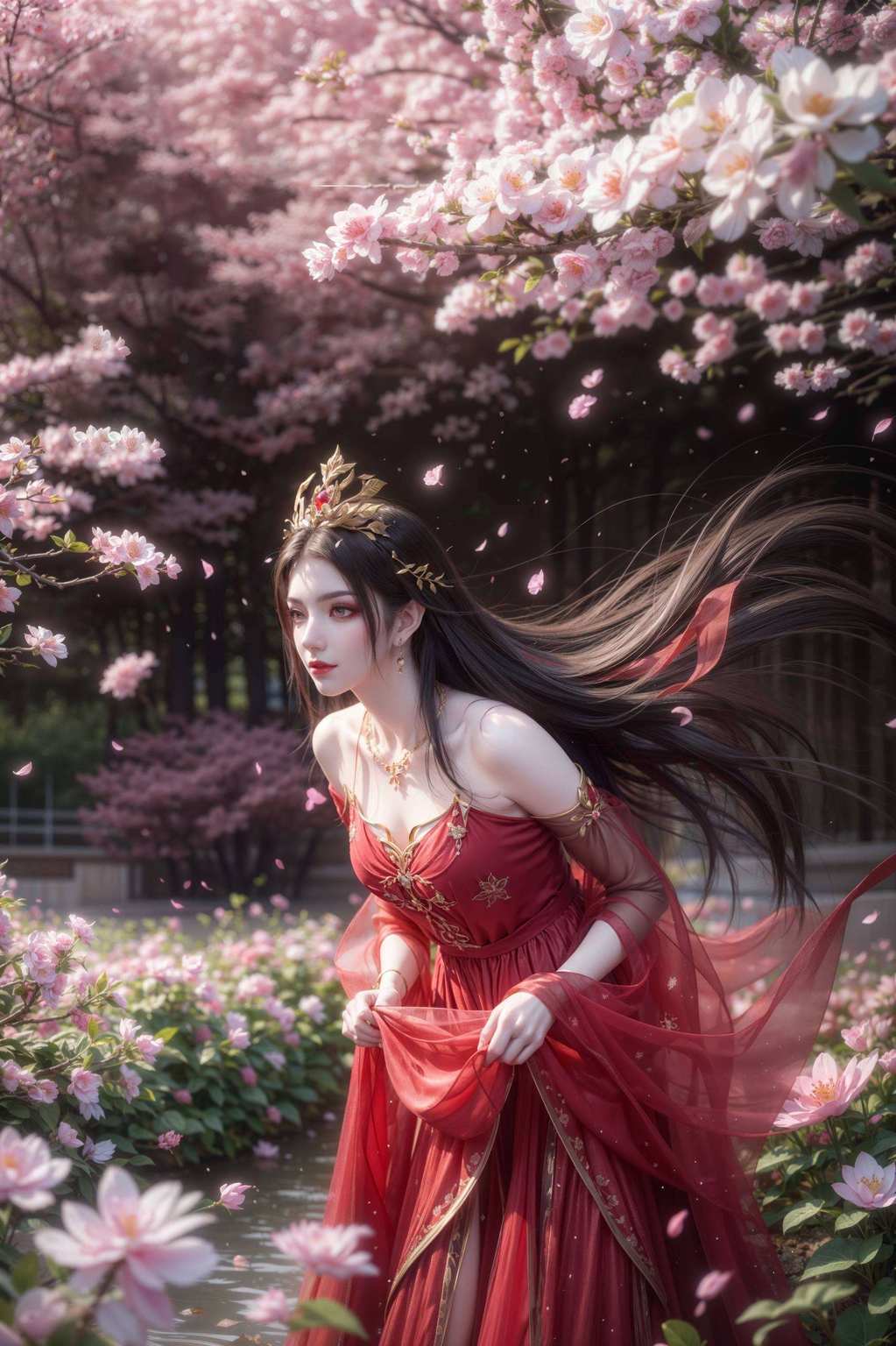 斗破苍穹中的美杜莎她的眼神如蛇一般狡黠