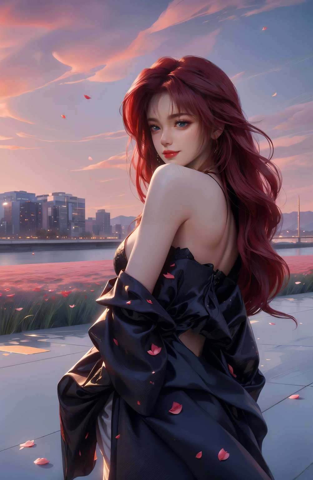 这位绝世唐门中的绝世美女时而漫步在动漫的绚丽世界