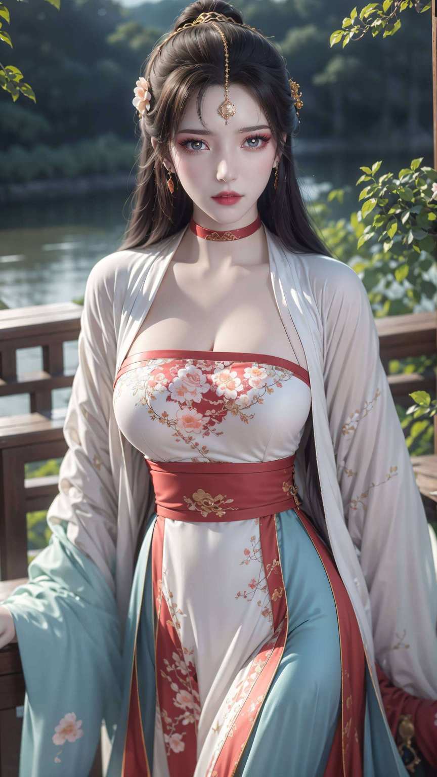 玄幻之境仙逆之美跃然壁纸；国漫女神轻舞