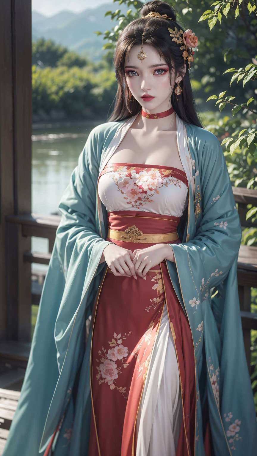 惊艳时光！4K超清平板壁纸墨云飘渺间