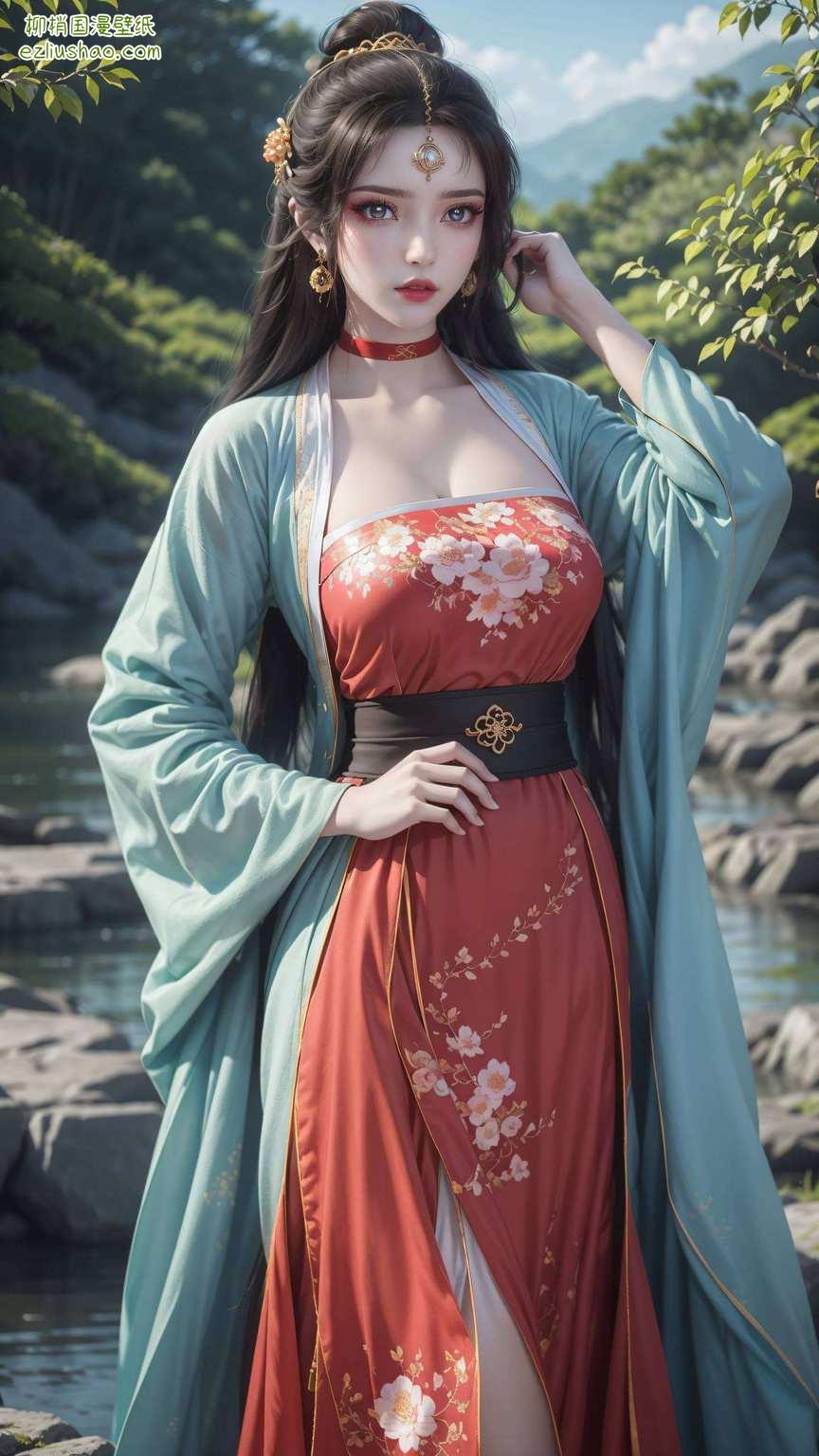 动漫美女们的风采熠熠生辉国漫女神们翩翩起舞