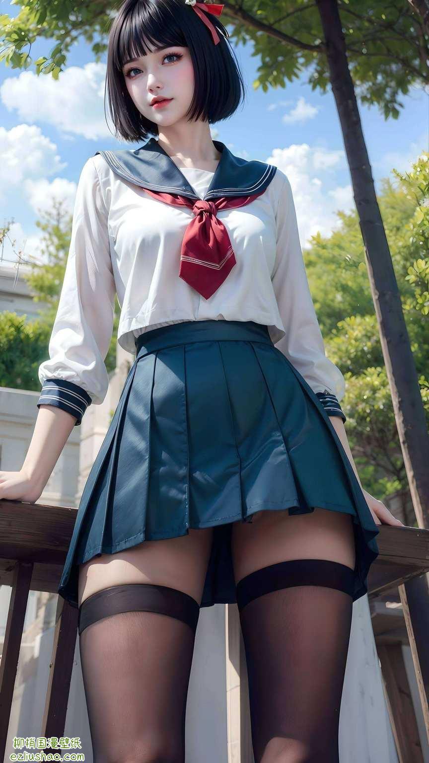 国漫之女神绘壁之上