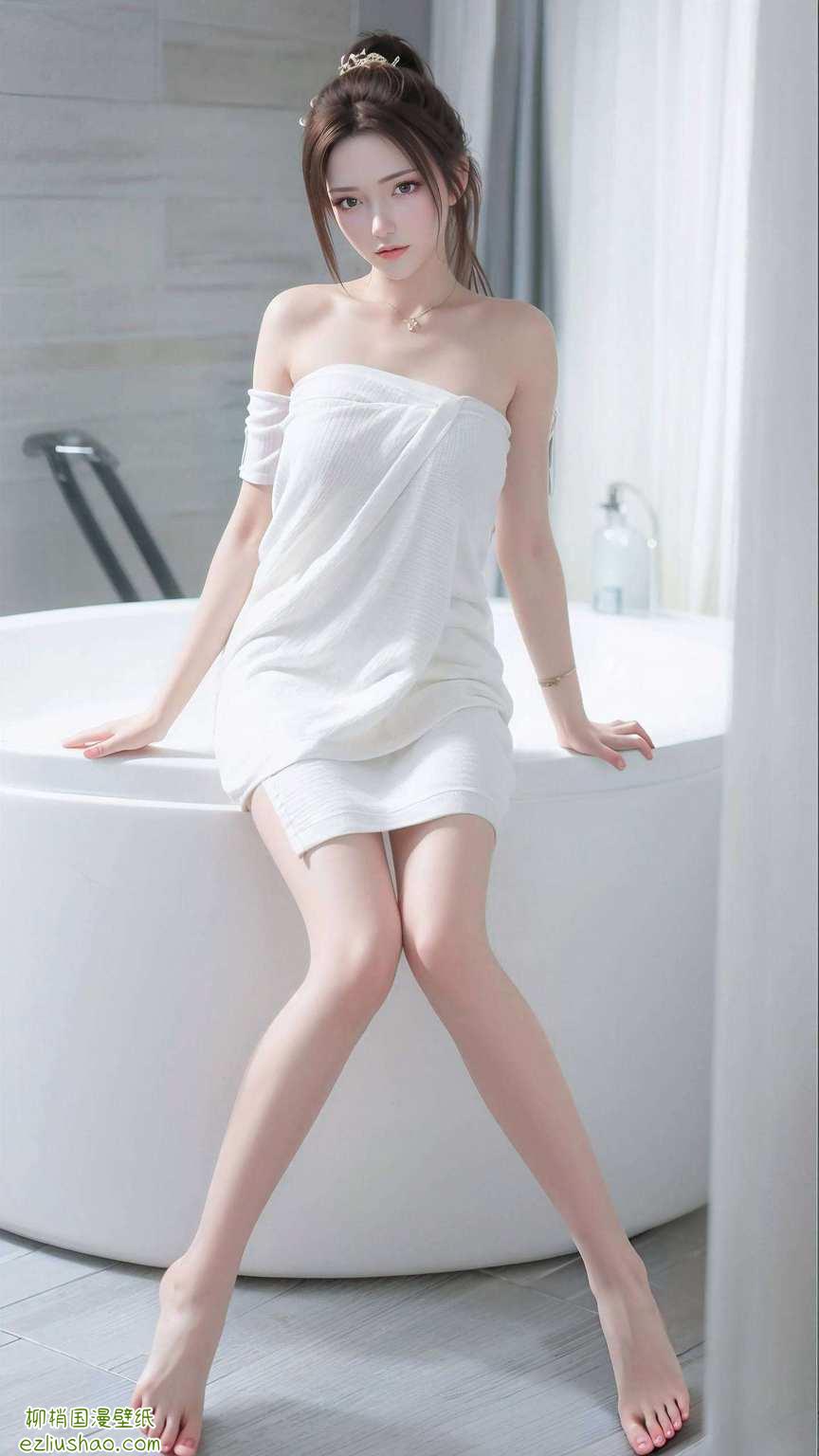 她的美不仅仅是静态的嘿