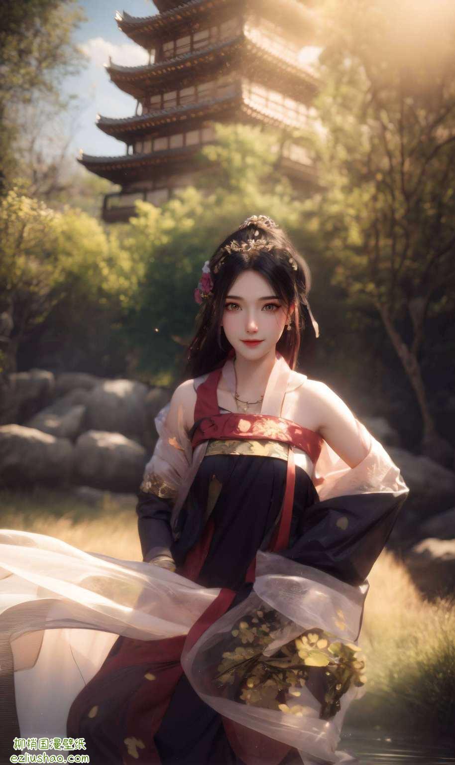 嘻嘻成年后高清壁纸免费大放送啦！🎉这小妞不仅美得让人舔屏