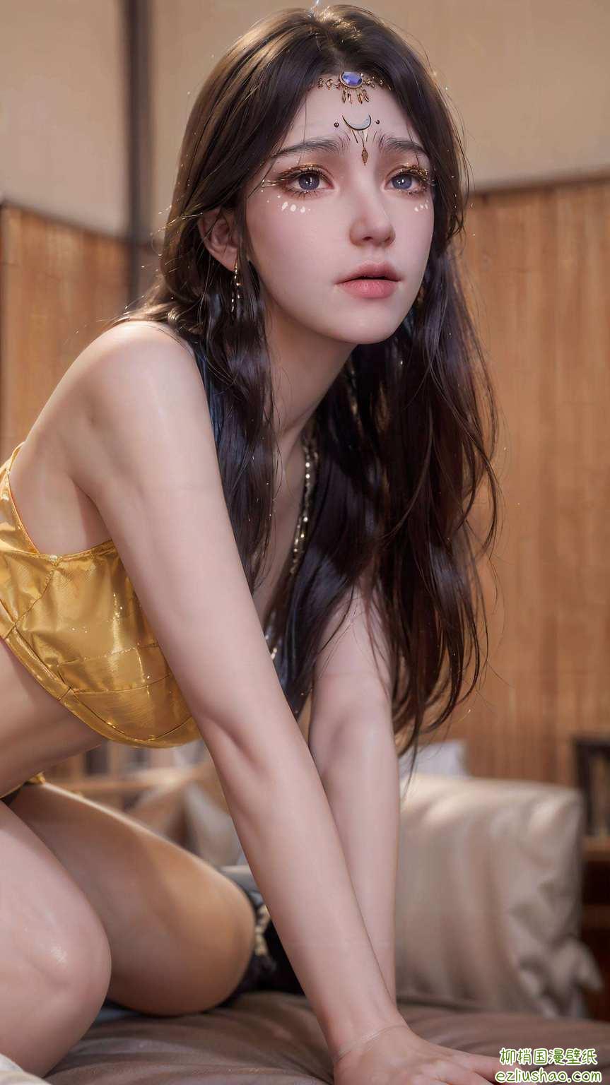 快来看看这位国漫女神如何让你的电脑桌面焕然一新吧！不输任何动漫美女
