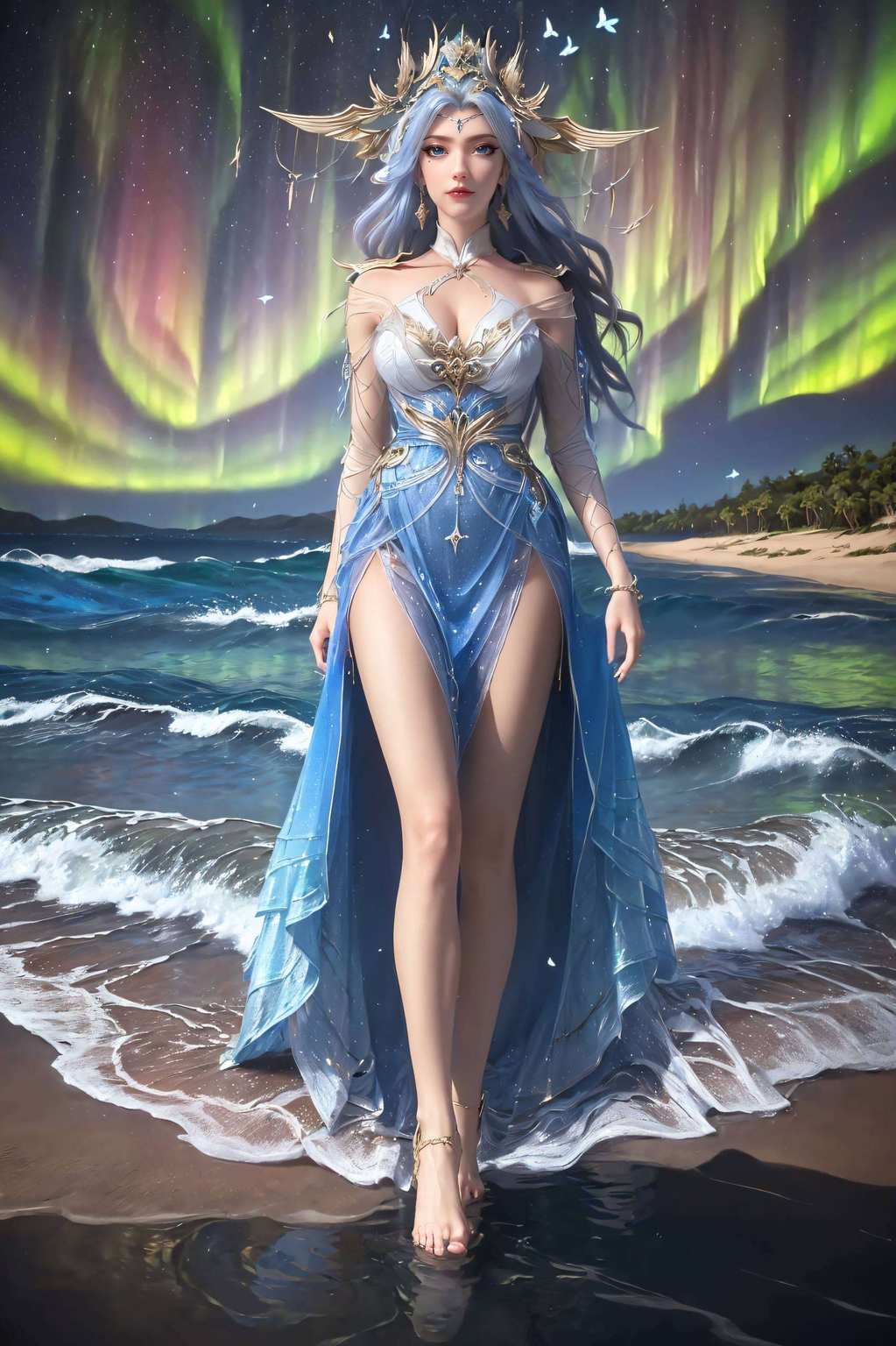 这位《百炼成神》的女主那是美得不要不要的