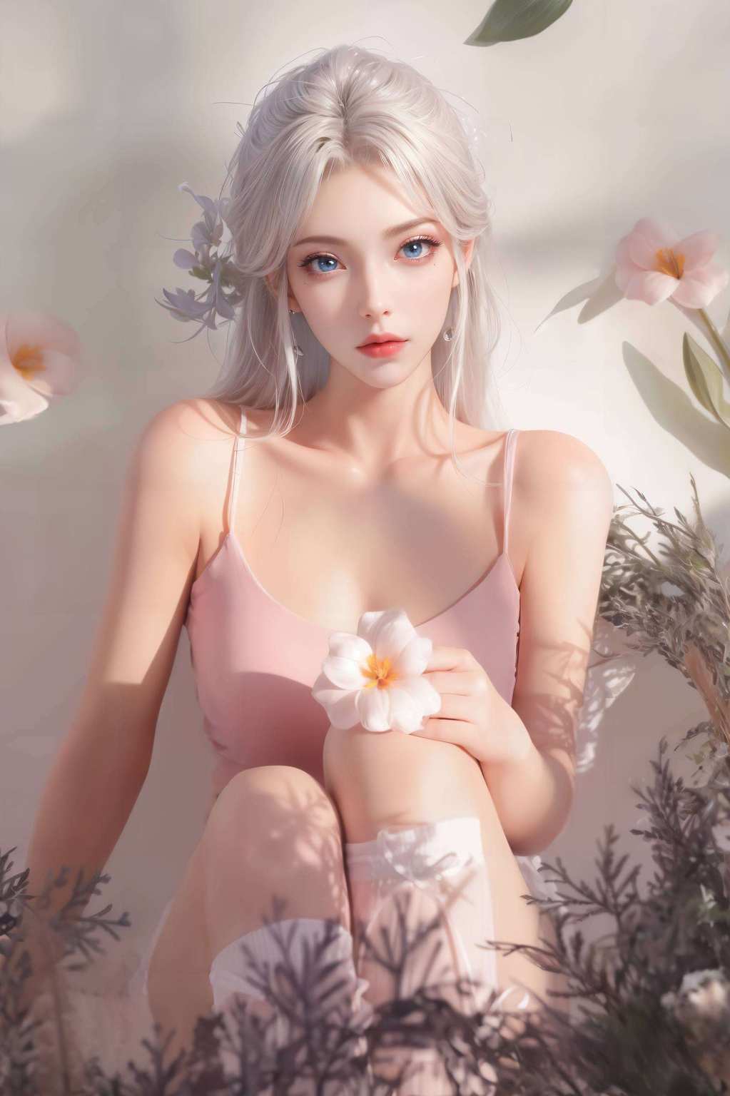 招猫逗狗那可真是判若两人！她会瞬间变身成一位活泼可爱的“小魔女”