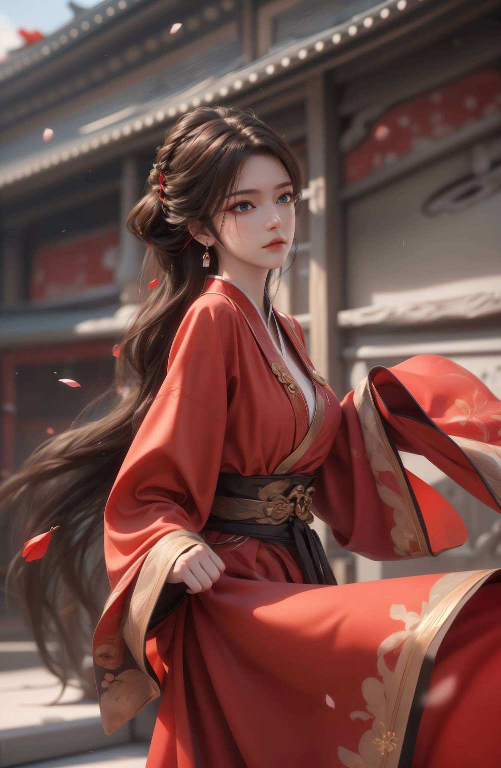 简直是国漫女神的完美呈现让你的手机瞬间变身艺术品