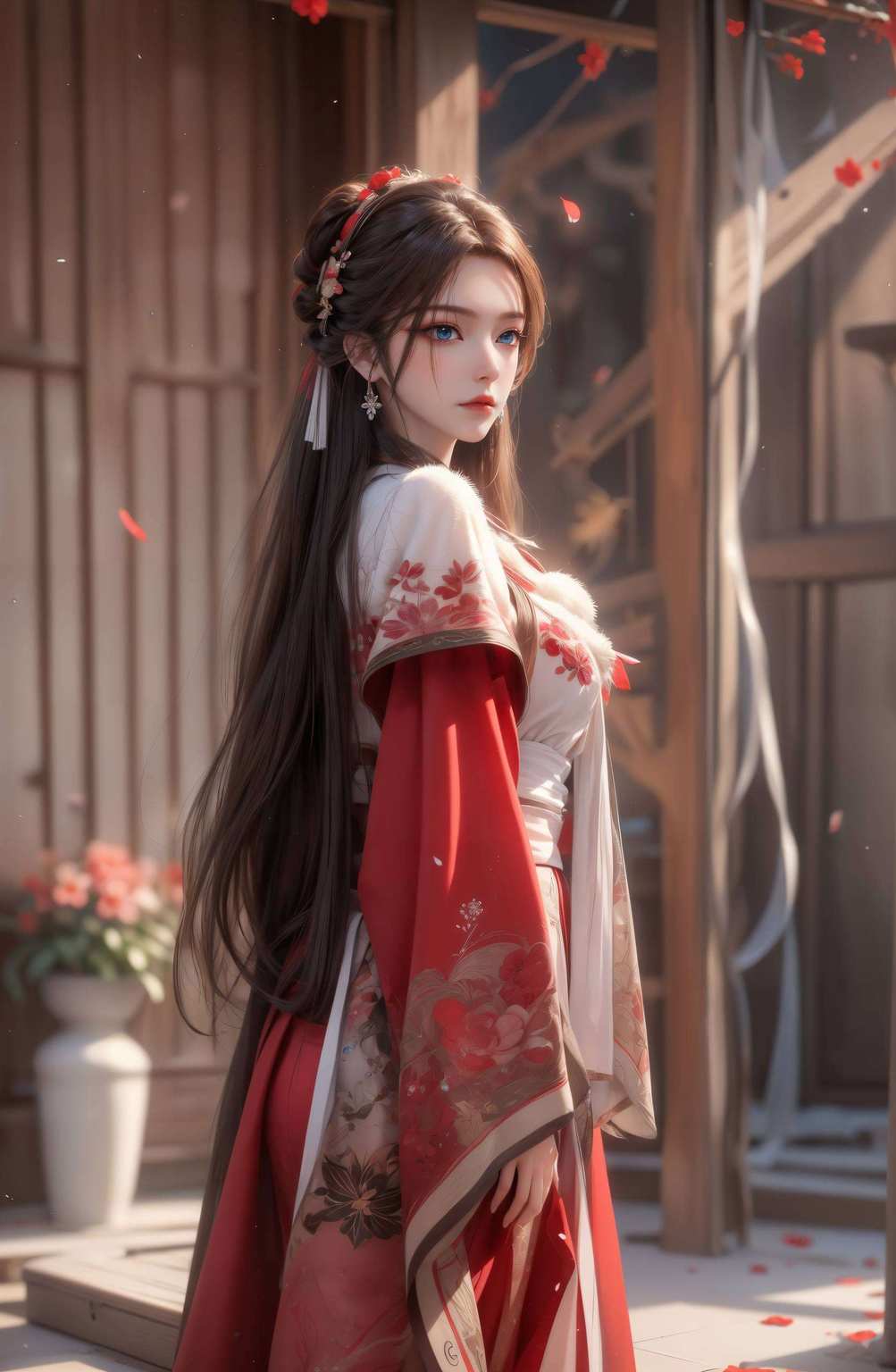 保证让你的小伙伴们羡慕嫉妒恨！快来挑一张吧保准让你的屏幕散发古香古色的神秘魅力！咱们这儿的国漫女神
