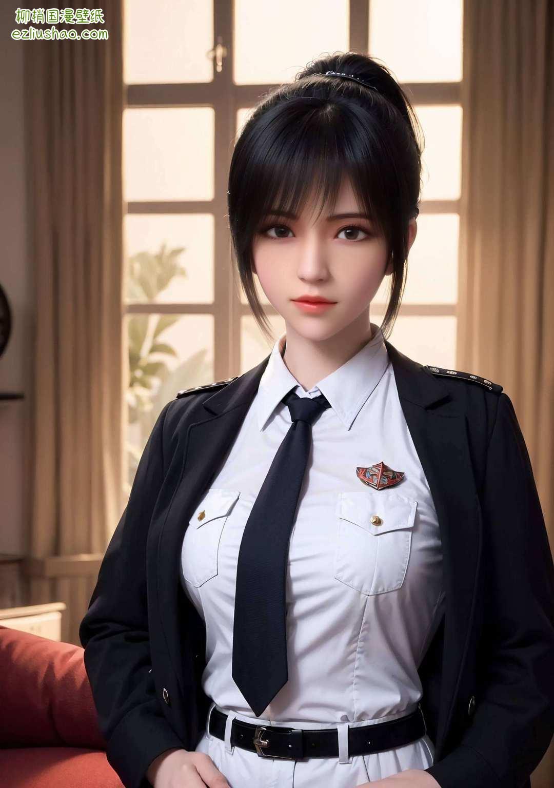 哎呦咱们的女神琪琳美美哒站在那里