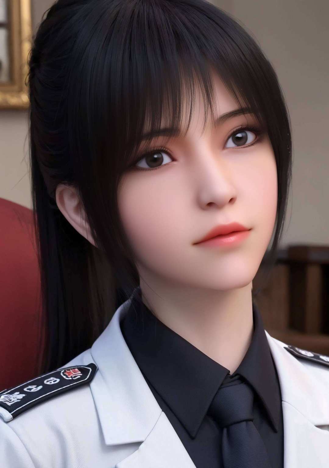 办公、学习都能精神百倍哦！#国漫女神就是我手机屏保#想要把这位国漫女神带回家？那就快来下载这款雄兵连琪琳壁纸吧！📱✨ 美得让你目不转睛