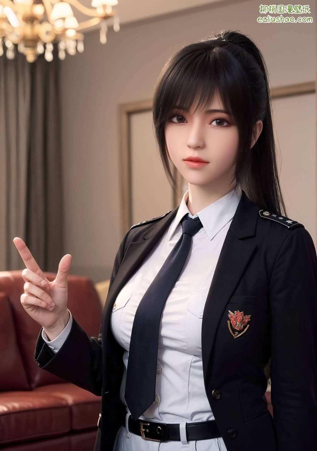 也是无数粉丝心中的国漫女神英姿飒爽展风华