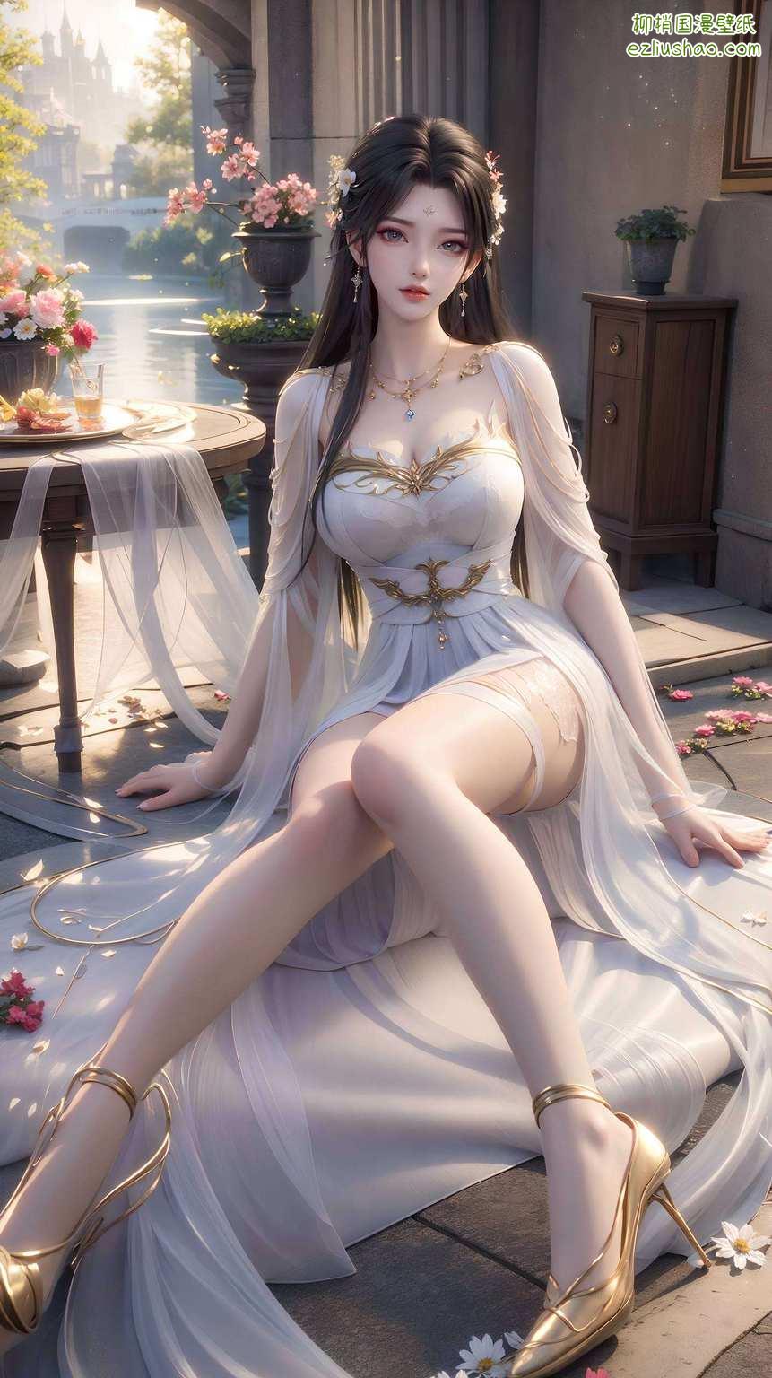 清漪映碧水尽显玄幻之美