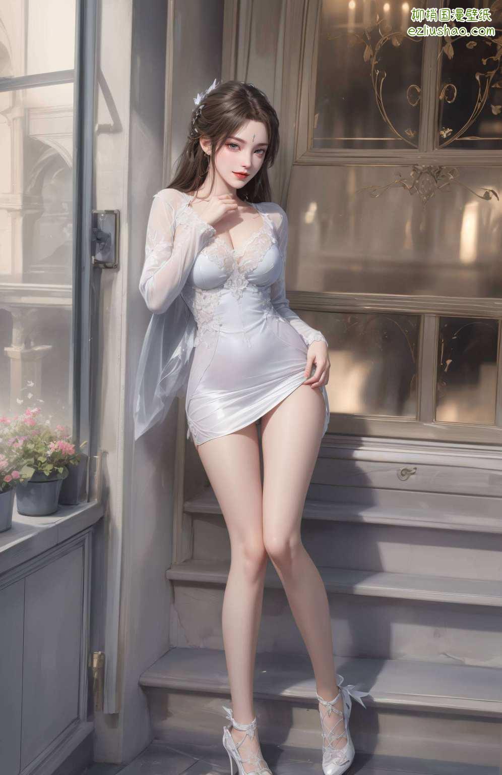 就像是完美世界中的一朵小花成为众人羡慕的焦点！