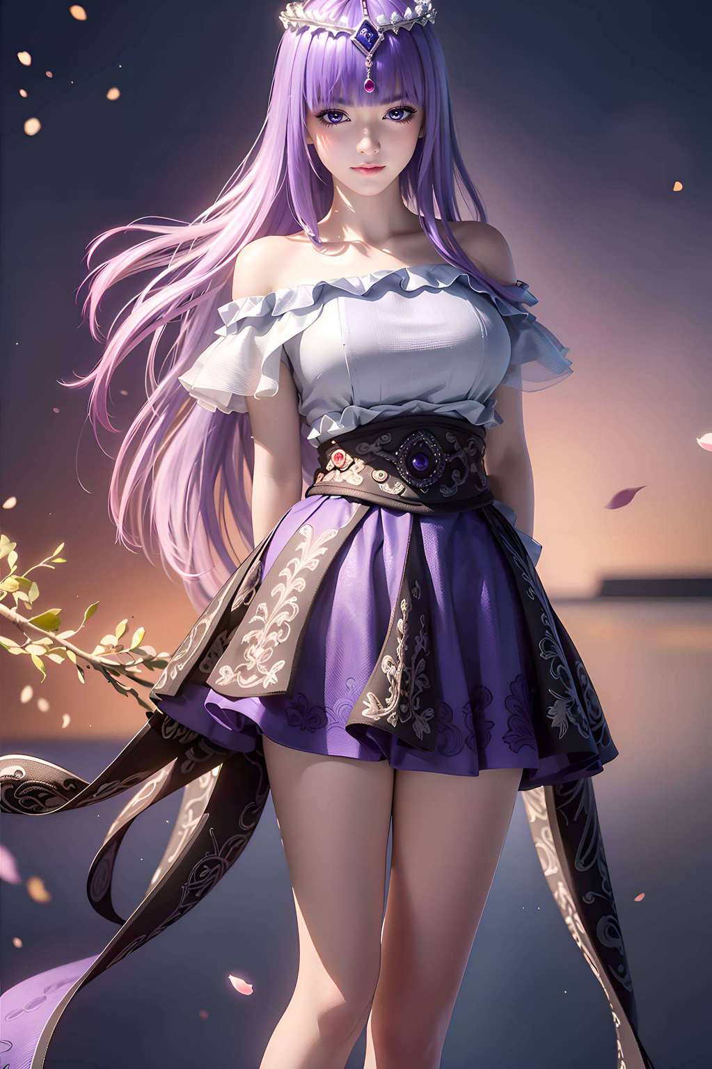 这位秦时明月中的神秘女神想象一下