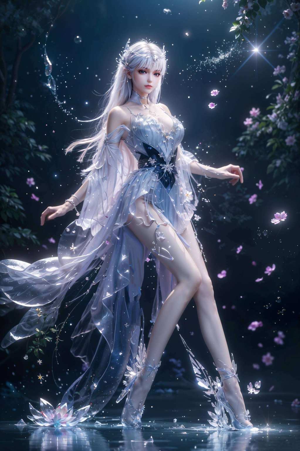 动漫美女风华绝代玄幻世界映光华