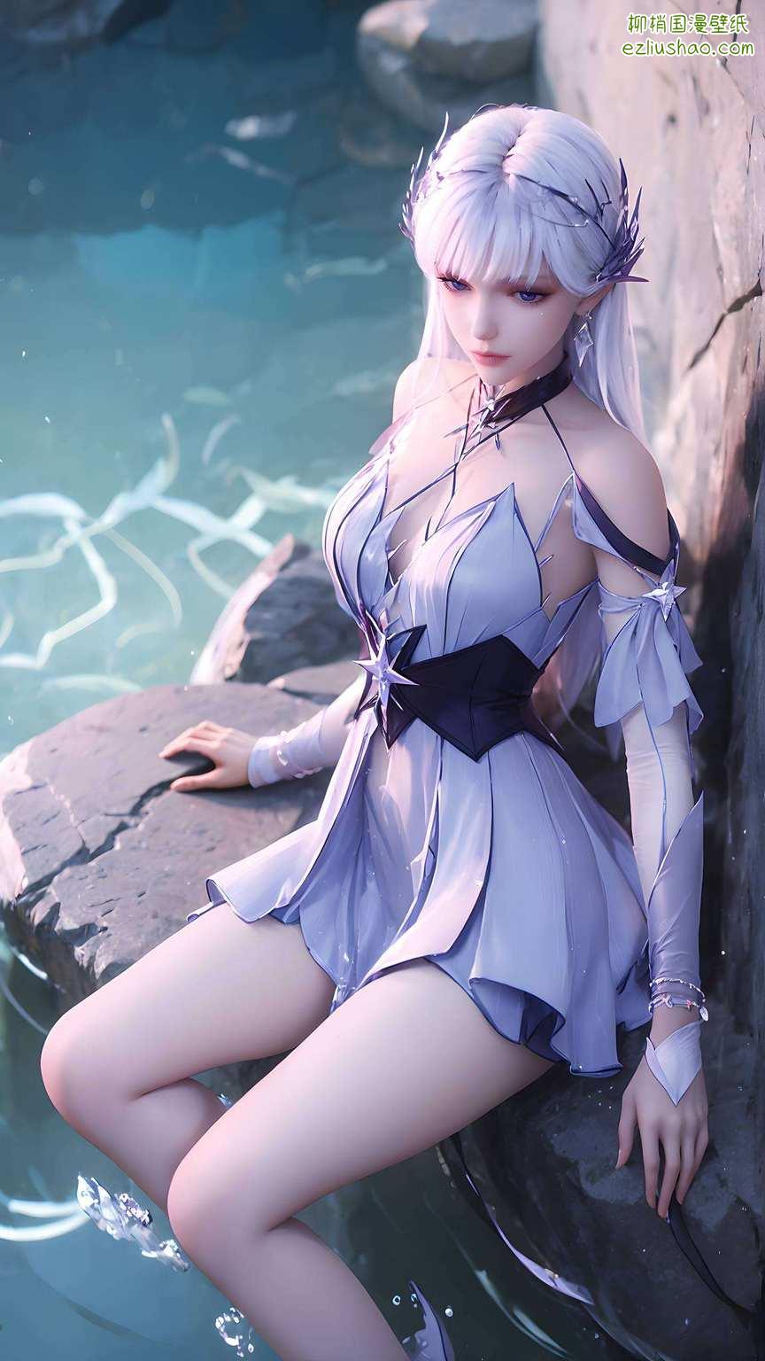 圣采儿是无数动漫迷心中的女神