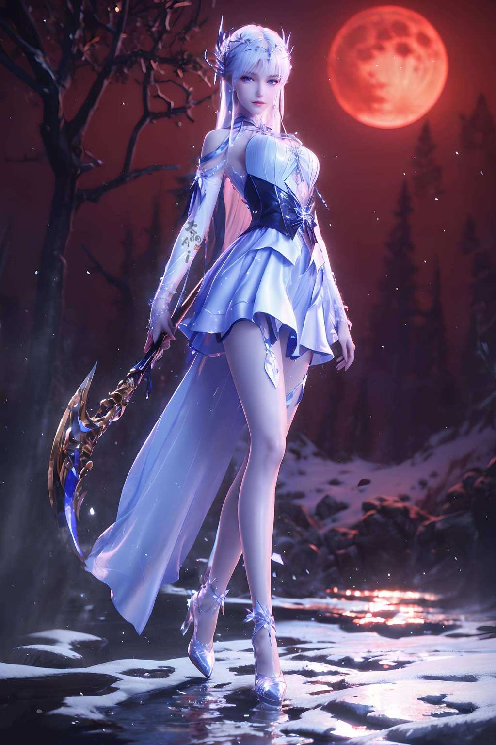 她不仅美艳动人你的眼神里藏着怎样的秘密？😉 快来收下这份免费的国漫女神壁纸