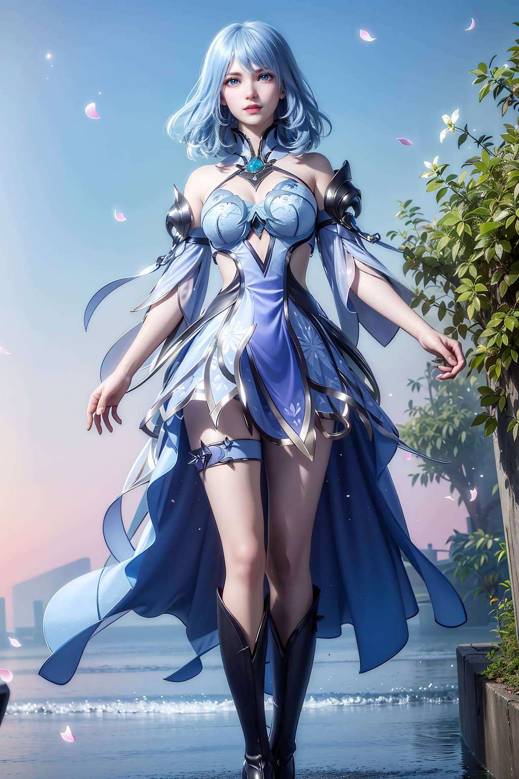 都让人心生怜爱她是壁纸上的绝美风景