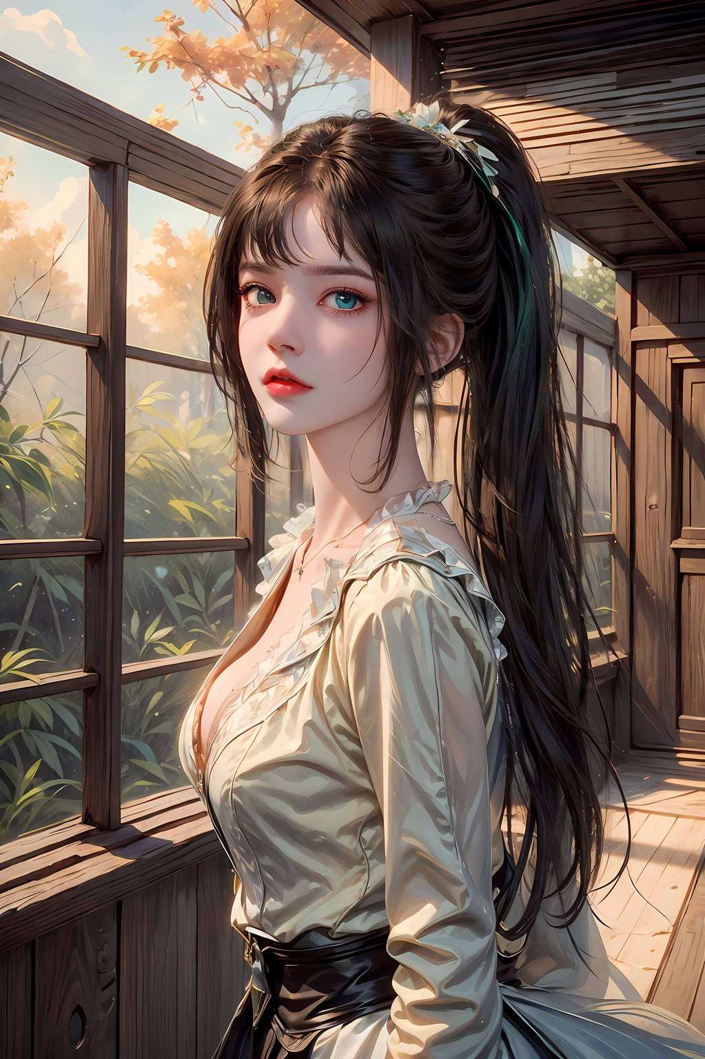 融合了玄幻之美仿佛置身古典仙境