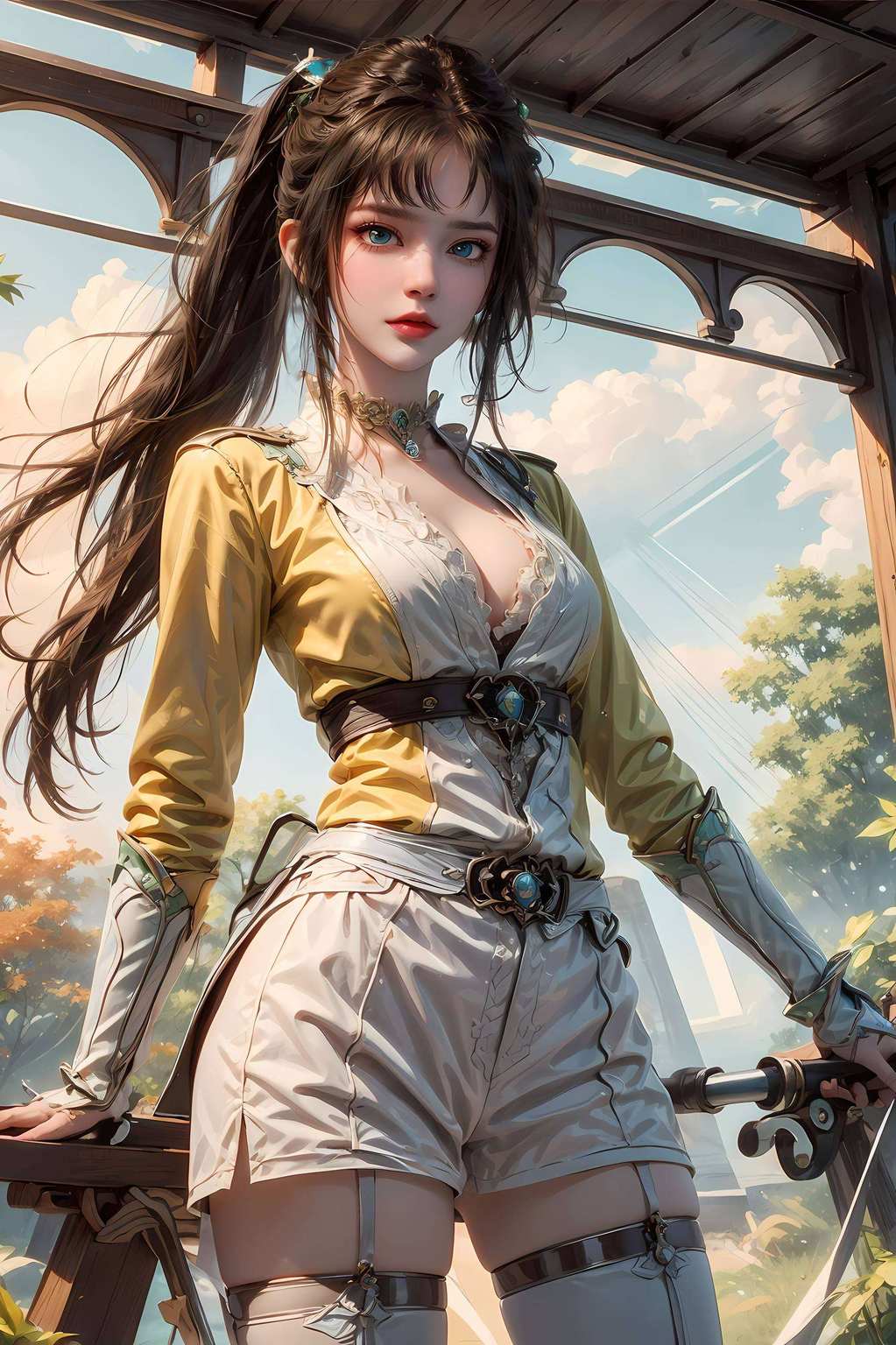 今儿个给大家介绍一款绝美的国漫壁纸赶紧收了这枚国漫女神壁纸