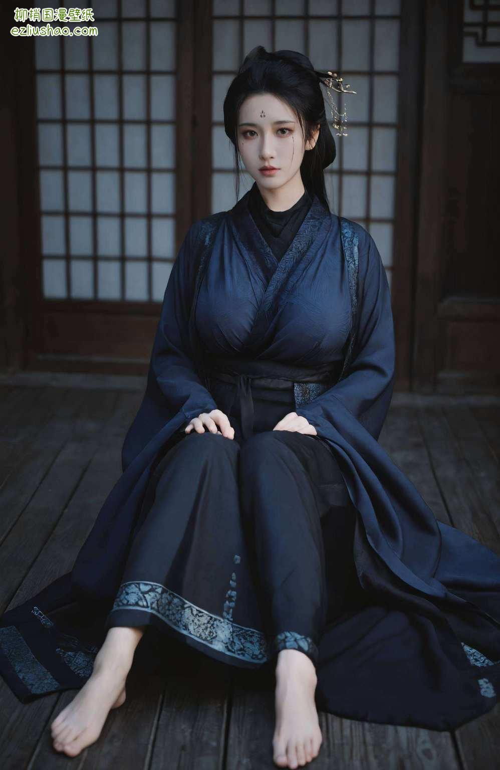 动漫美女们的倩影四妹之美