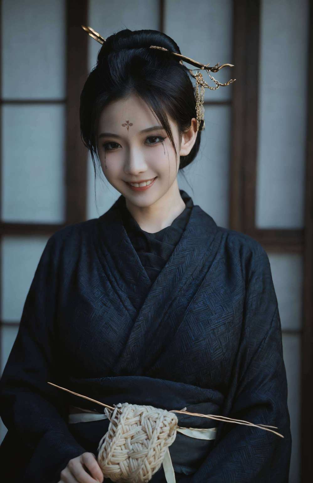 让你的手机瞬间古香古色起来！首先得提提这位黑神话里的悟空四妹眼神中还藏着三分俏皮、七分侠气