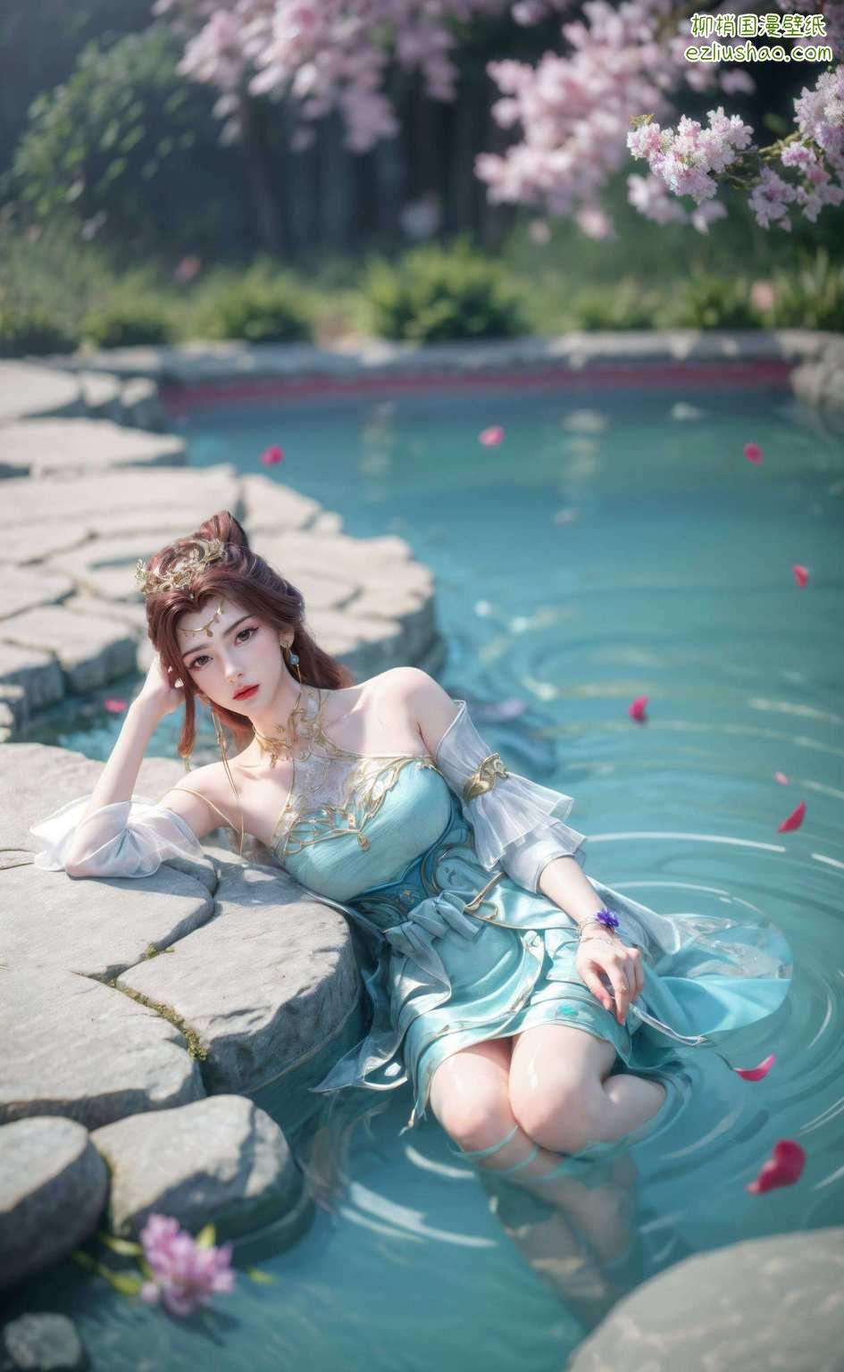 时而宛如古香古色的画卷中走出的仙子时而化作百炼成神的传奇角色