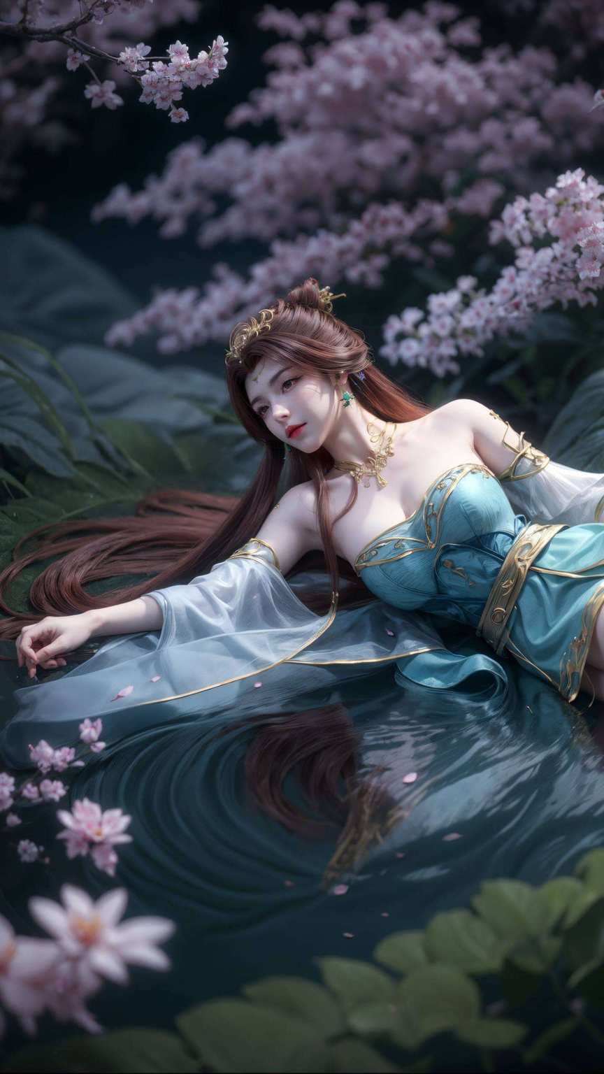 国漫女神苏灵韵翩翩起舞令人陶醉于玄幻的国漫世界