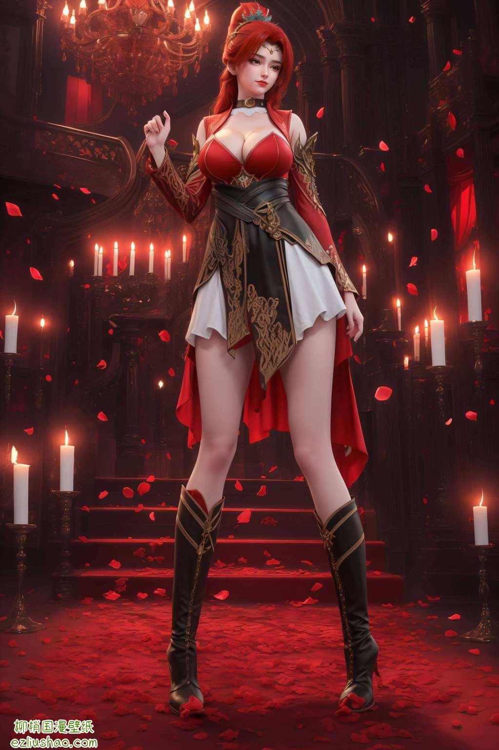 这位国漫女神不仅美得让人心动那 daily 的电量都能充满力量吧！别的动漫美女羡慕去吧