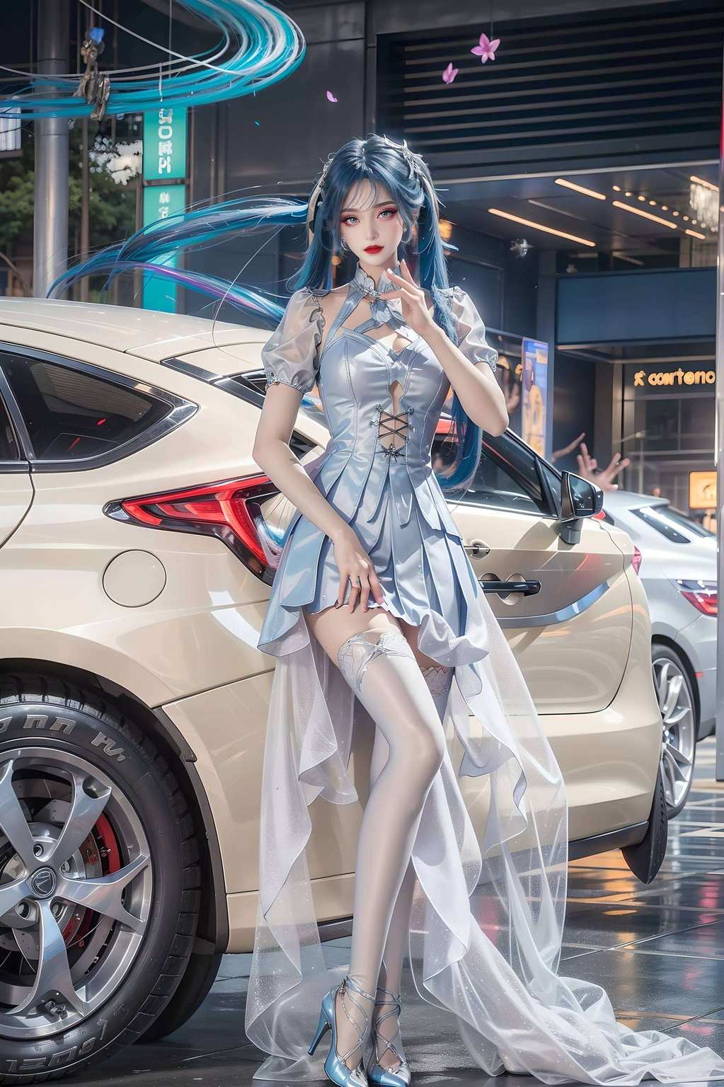 将以高清壁纸的形式入驻你的苹果手机啦！想象一下是不是让你瞬间心动？快来感受一下这位国漫美女的魅力吧